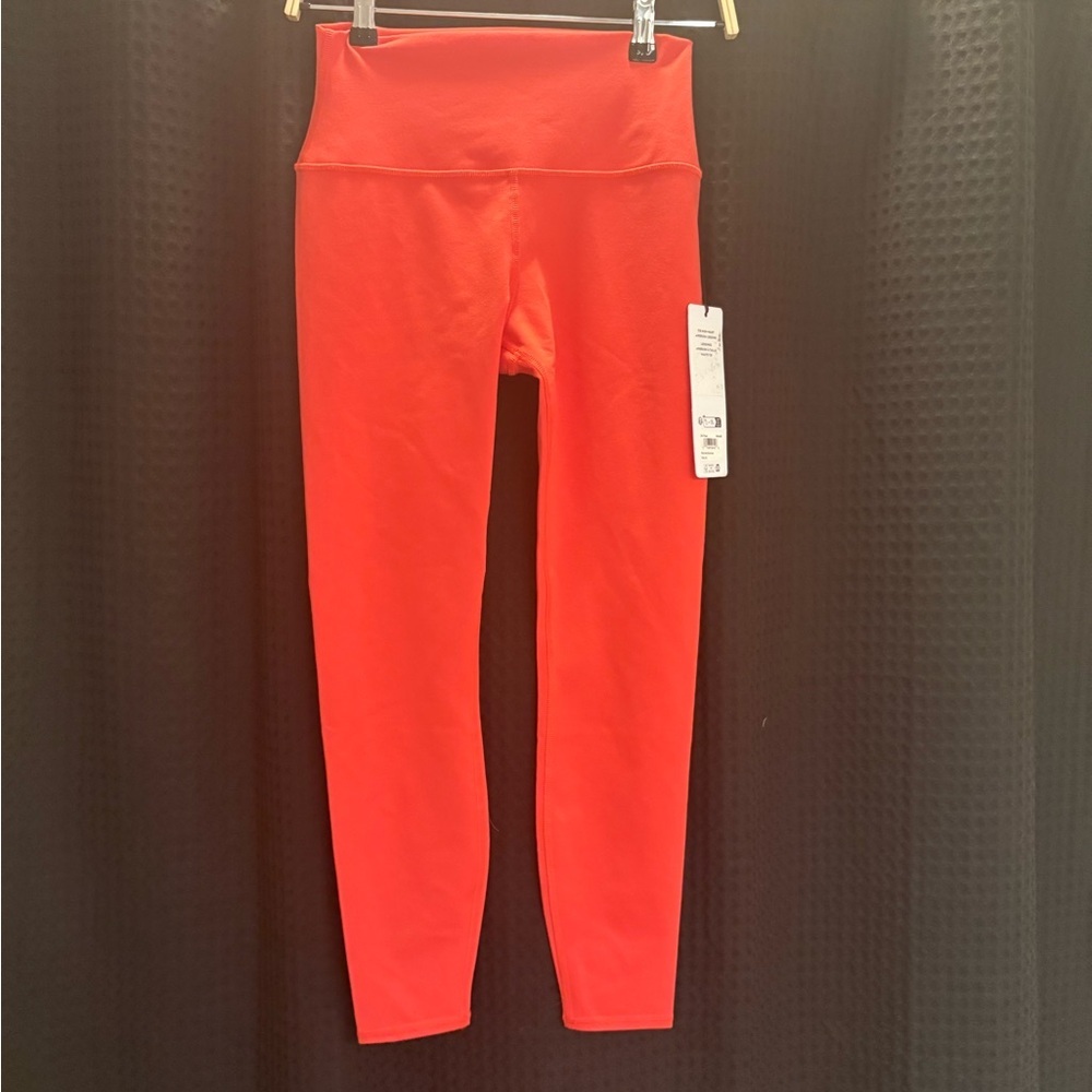 ALO Yoga 7/8 High-Waist Airbrush Legging Small Color: Red Hot Summer NWT - Picture 5 of 7